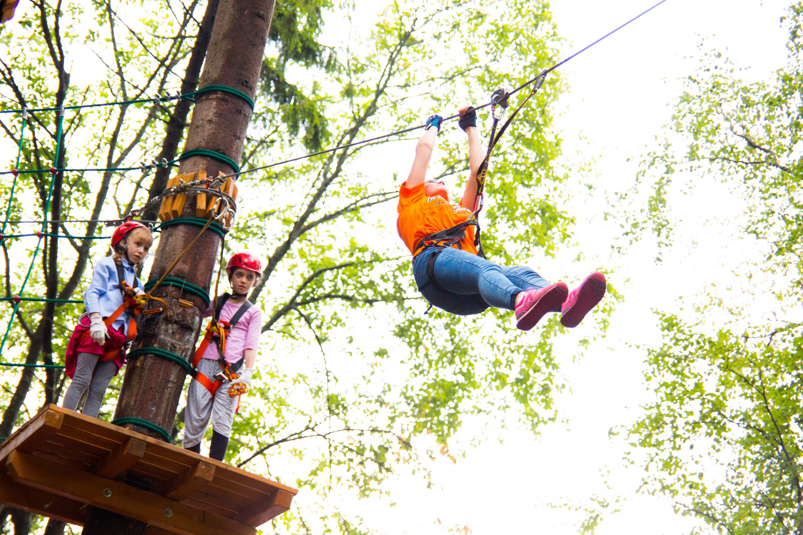 Веревочный парк в Хотьково для детей и взрослых  adventurepark.ru