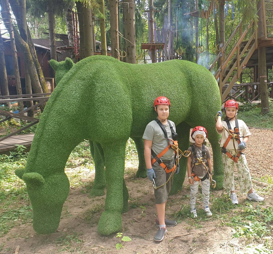 Лучшие веревочные парки Москвы