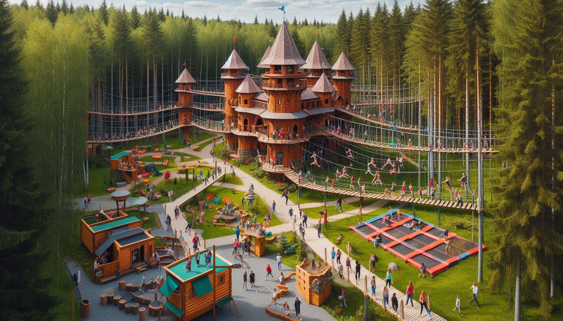Новые горизонты активного отдыха: уникальные аттракционы Подмосковья